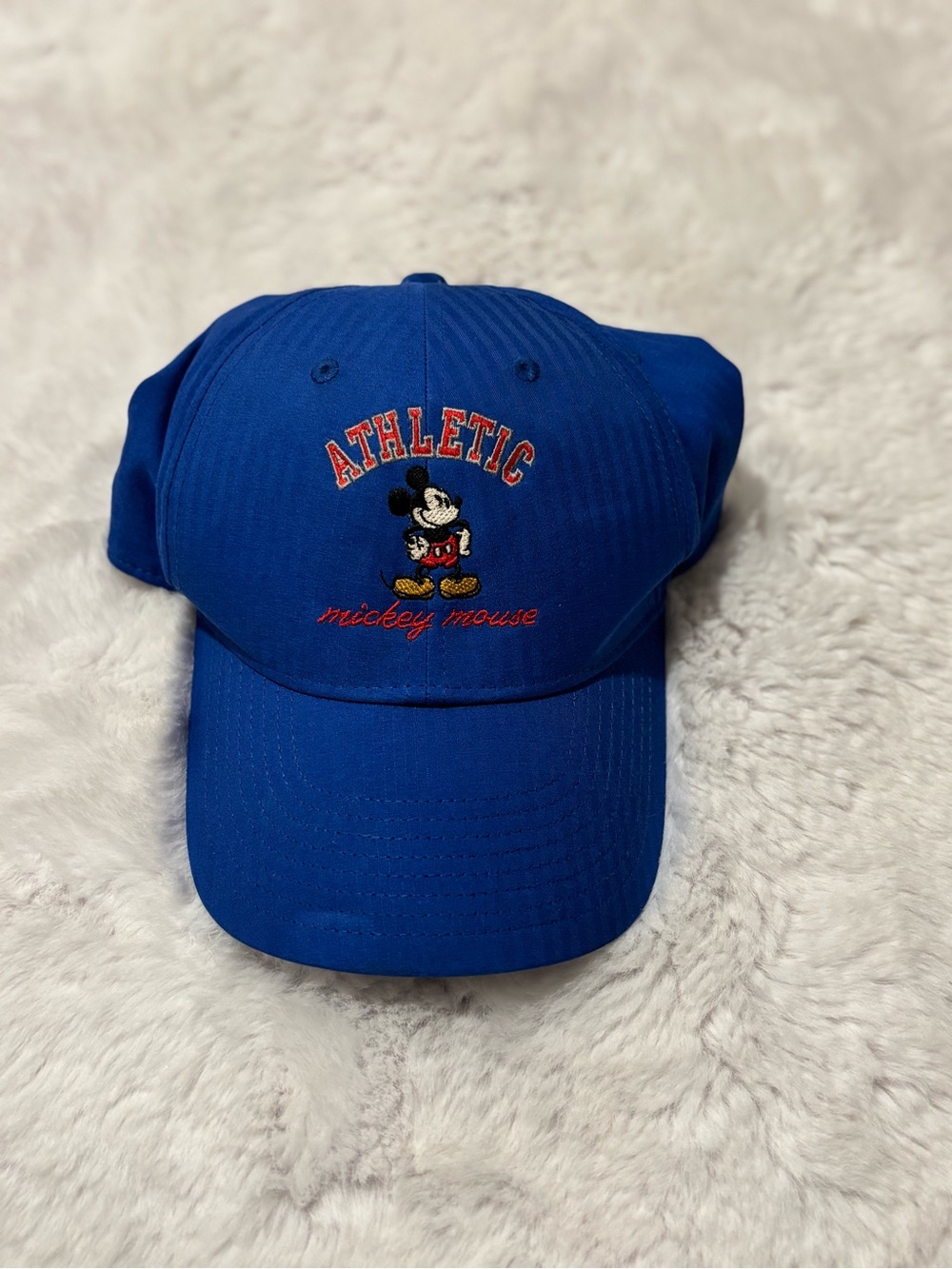 Disney Parks Nike Golf Legacy 91 Mickey Mouse Athletic Blue Hat Cap Adjustable